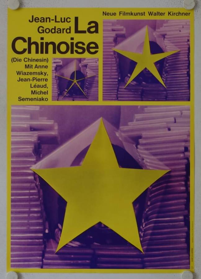Die Chinesin originales deutsches Filmplakat